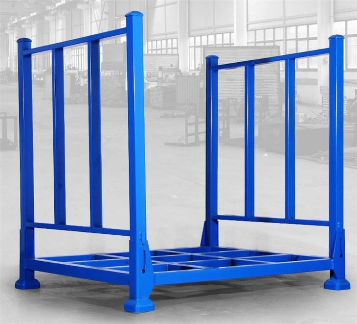 Warehouse heavy duty stackable steel tire storage rack (1)
